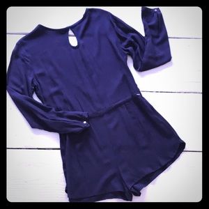 COPY - Navy romper jumpsuit M